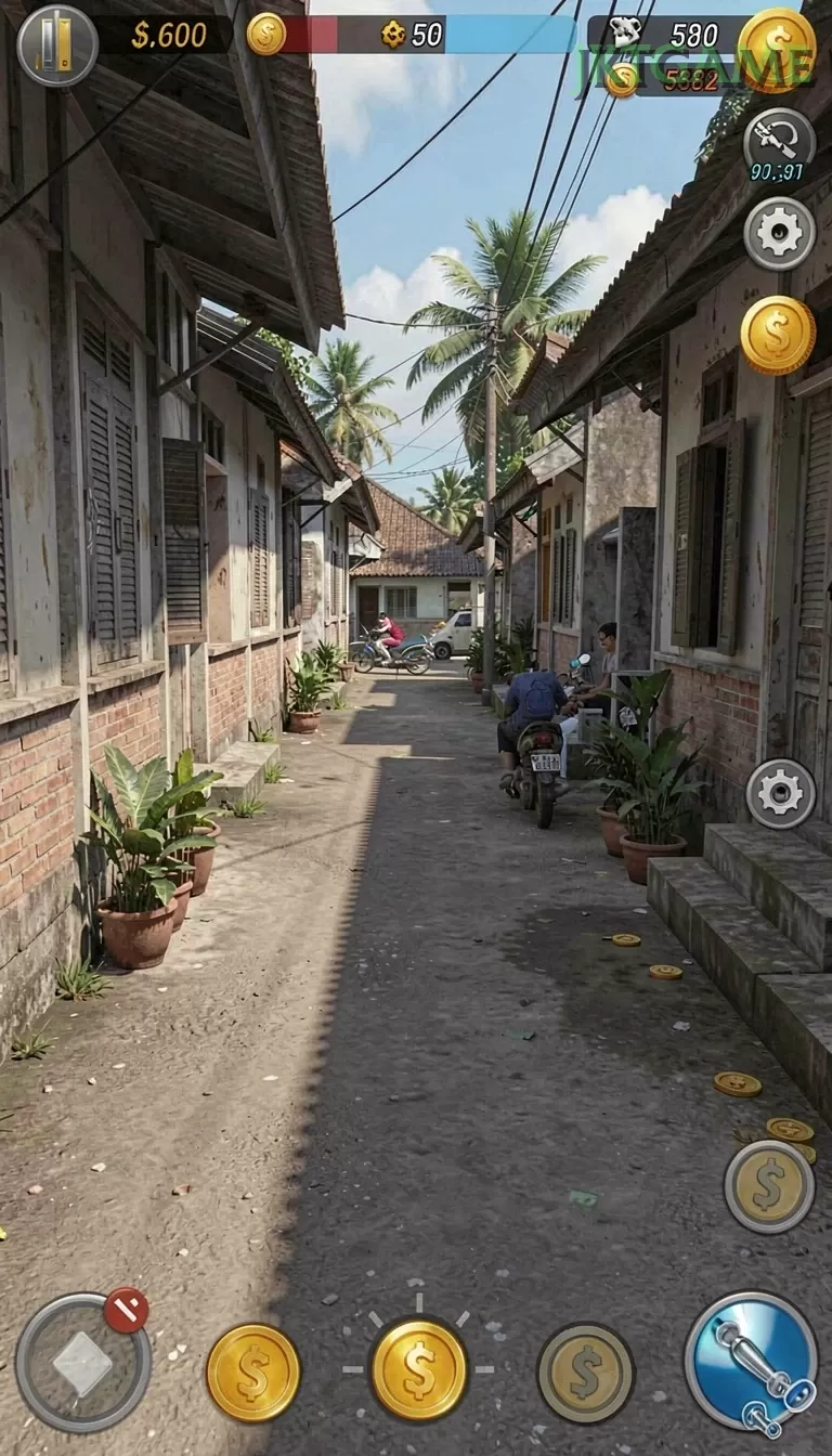 Galeri pratinjau visual jktgame build APK resmi terbaru